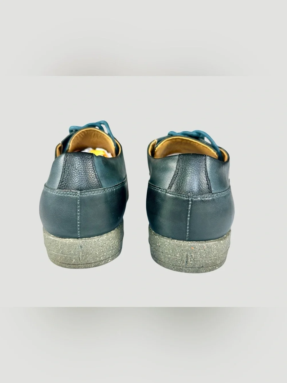 John Fluevog Men’s WIFI PASSWORD- Gibson Navy Shoes
